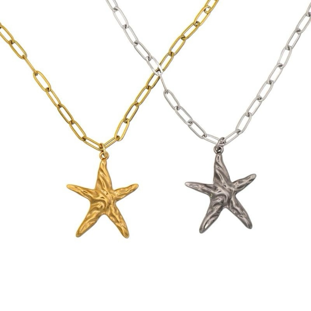 Chunky Star Pendant Necklace